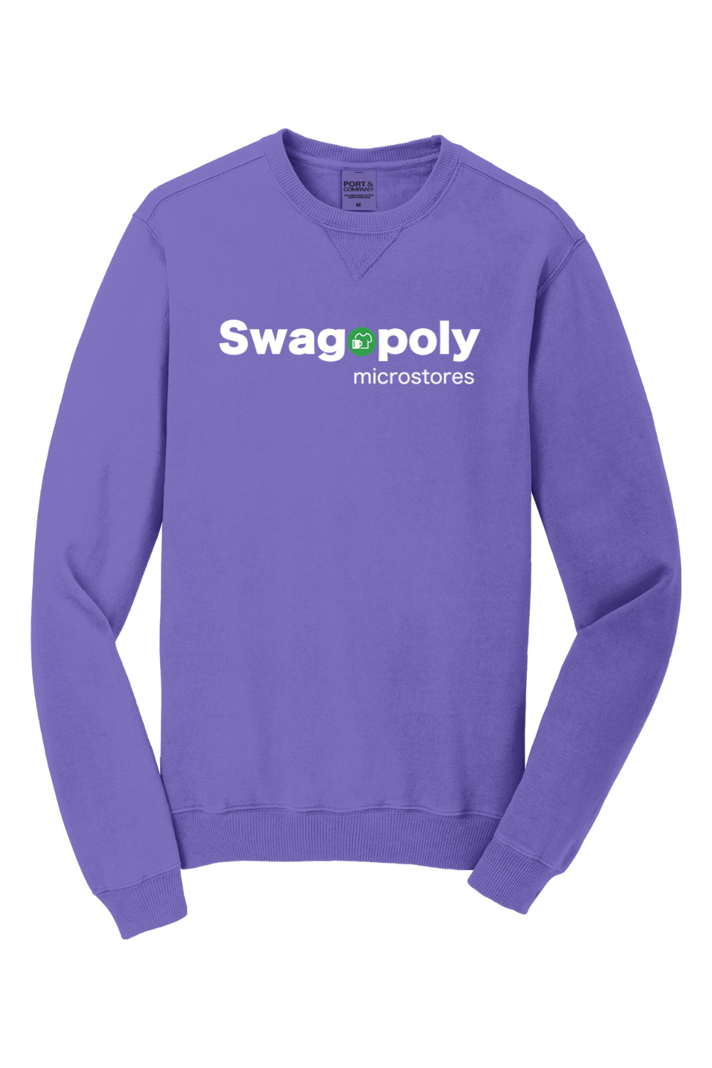 Port & Company Beach Wash Garment-Dyed Crewneck Sweatshirt
