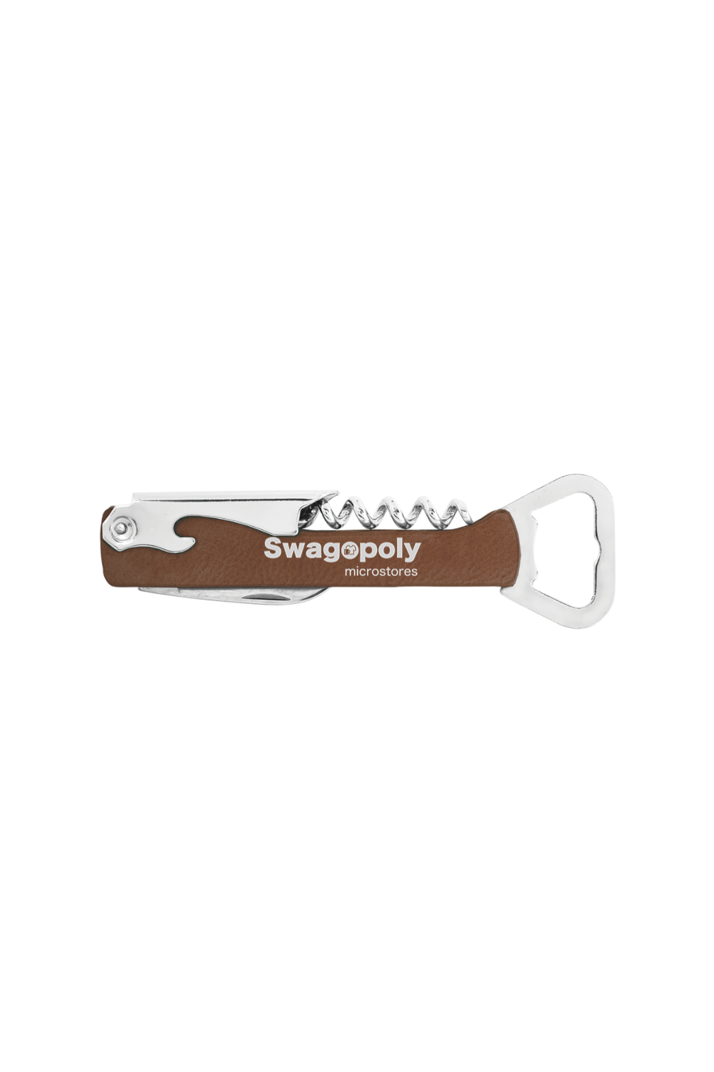 Leatherette Wine Bottle Opener