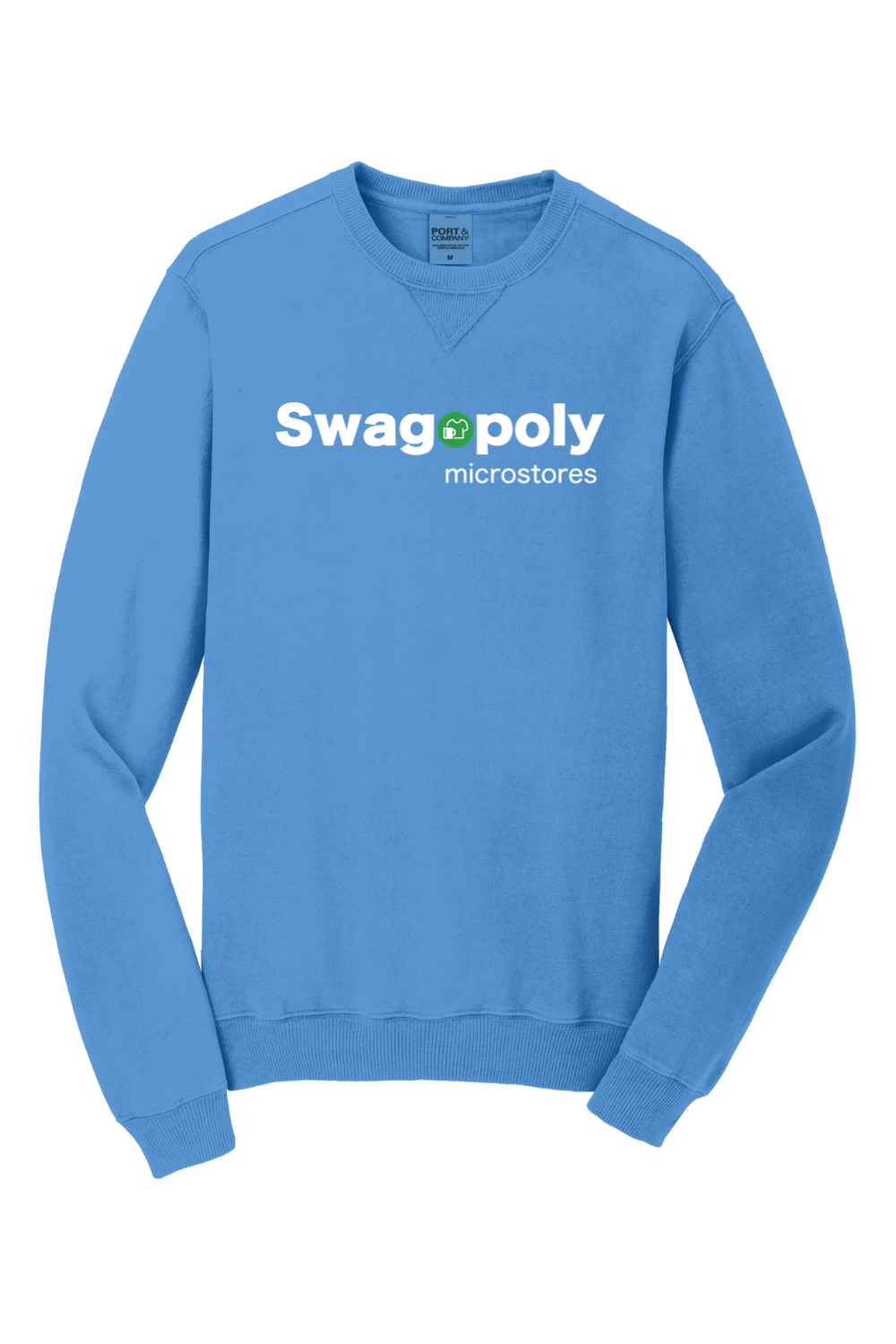 Port & Company Beach Wash Garment-Dyed Crewneck Sweatshirt