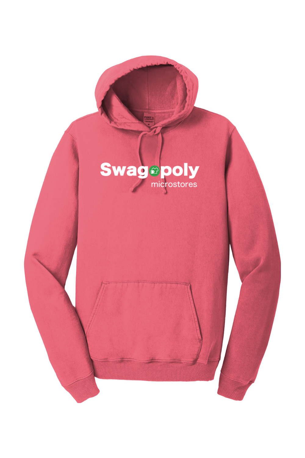Port & Company Beach Wash Garment-Dyed Pullover Hooded Sweatshirt