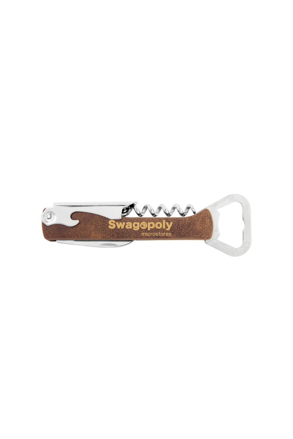 Leatherette Wine Bottle Opener