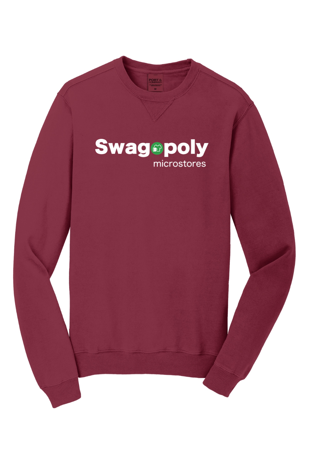 Port & Company Beach Wash Garment-Dyed Crewneck Sweatshirt