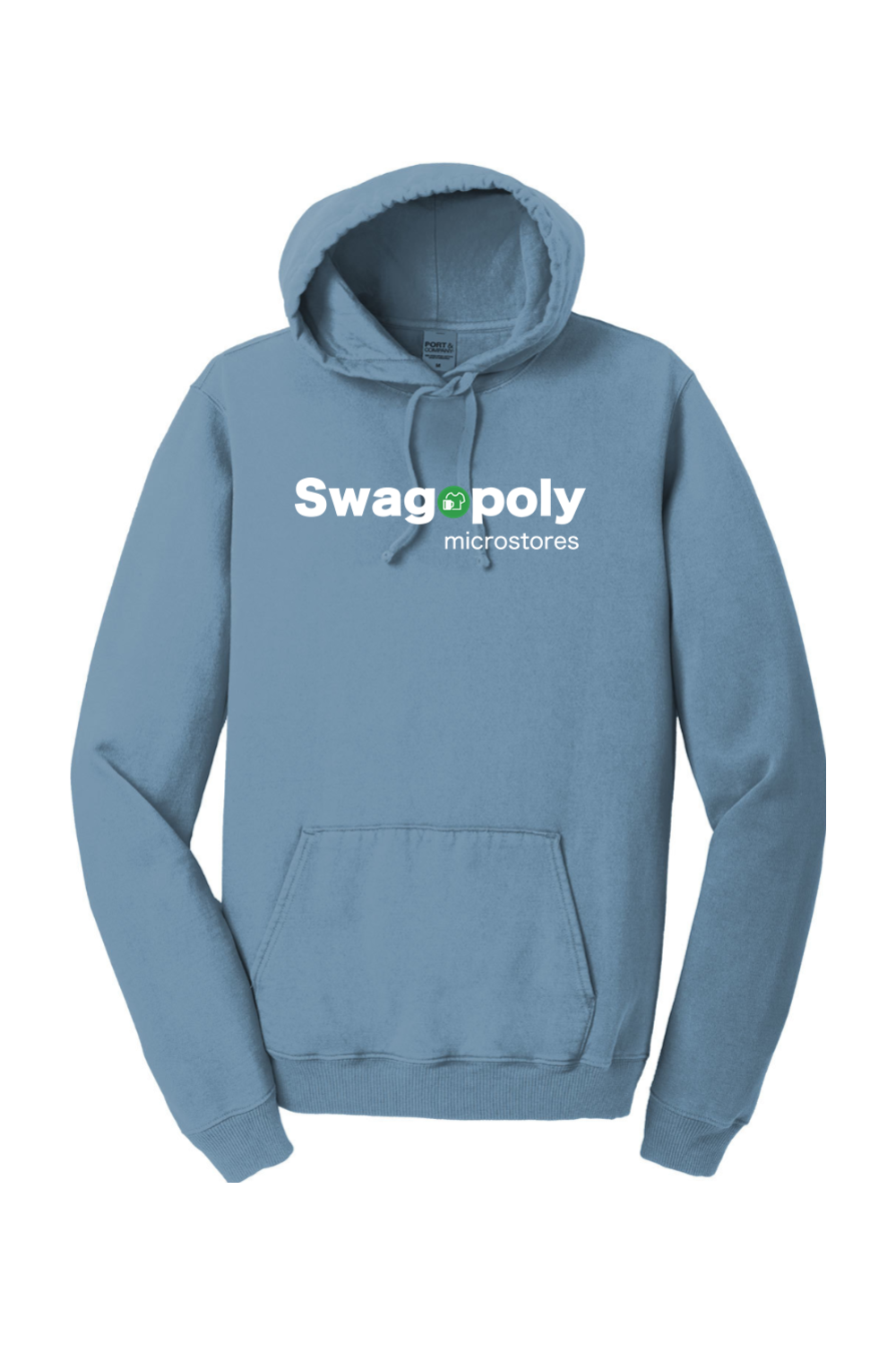 Port & Company Beach Wash Garment-Dyed Pullover Hooded Sweatshirt
