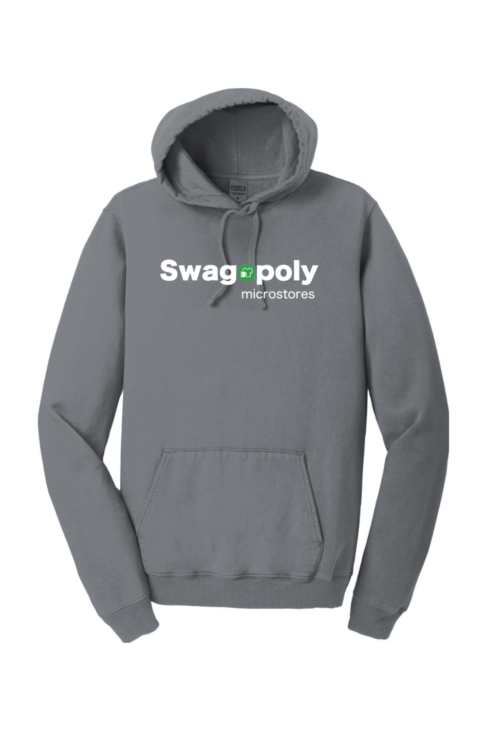 Port & Company Beach Wash Garment-Dyed Pullover Hooded Sweatshirt