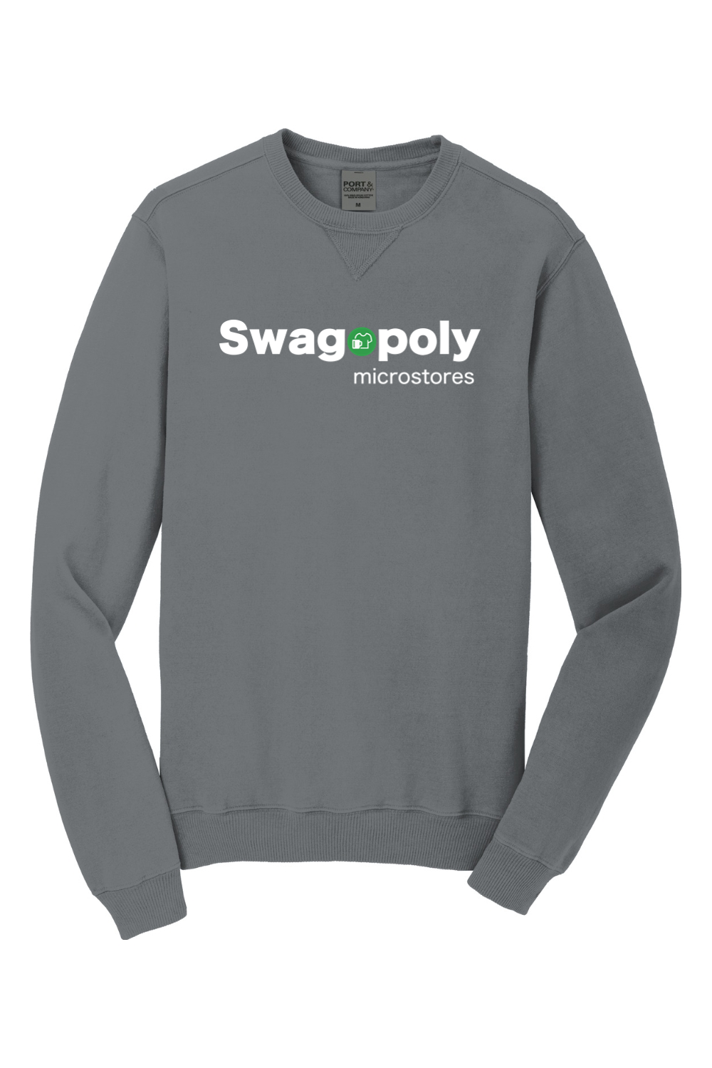 Port & Company Beach Wash Garment-Dyed Crewneck Sweatshirt