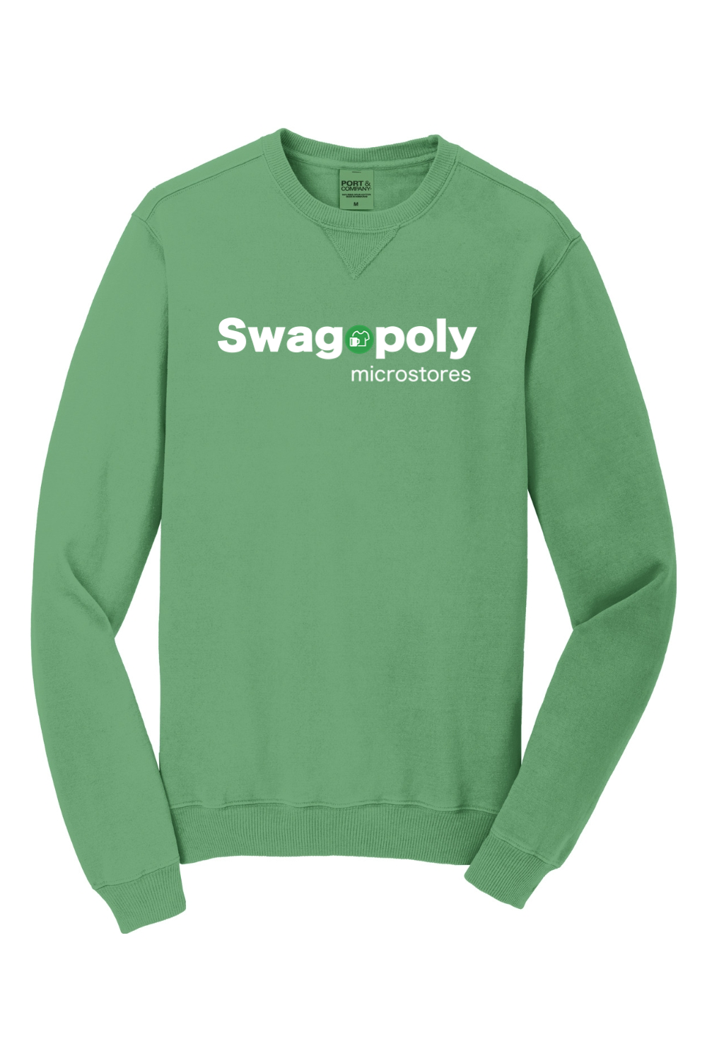 Port & Company Beach Wash Garment-Dyed Crewneck Sweatshirt