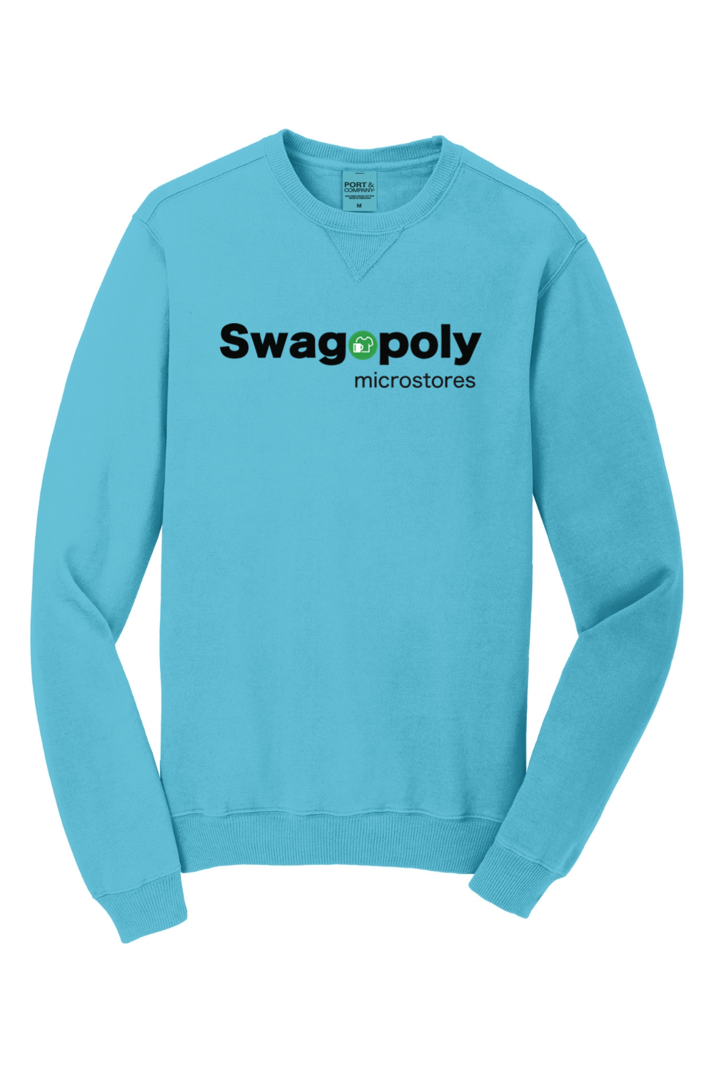 Port & Company Beach Wash Garment-Dyed Crewneck Sweatshirt